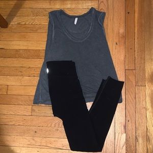Free People Movement Muscle Tee & Leggings Bundle